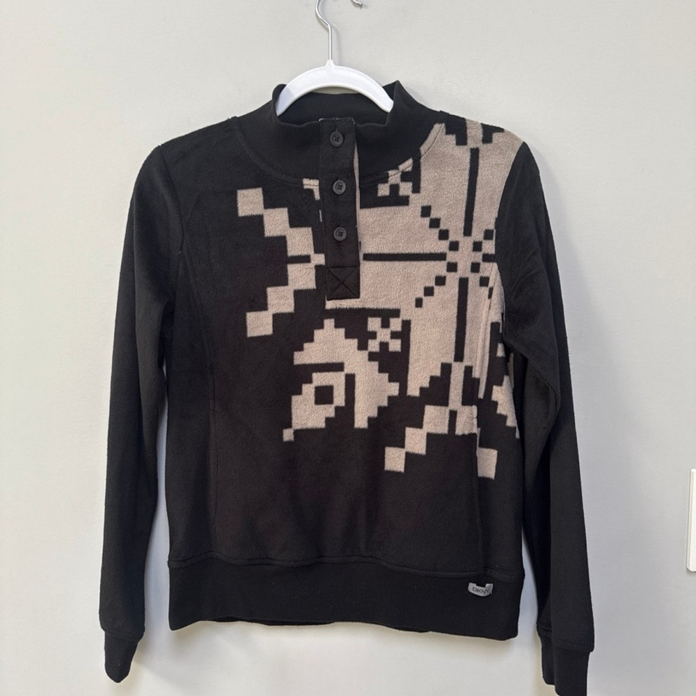 DKNY Fleece Top